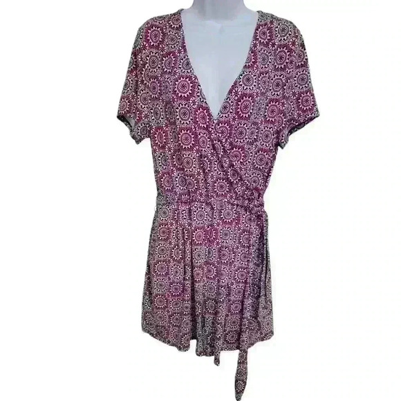 Boden Caroline Jersey Modal Wrap Romper US Size 14T - Picture 1 of 8